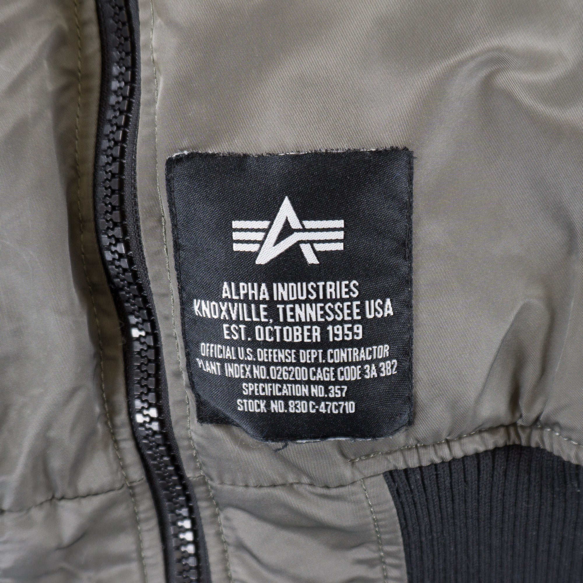 Alpha Industries Двулицво Бомбър Яке