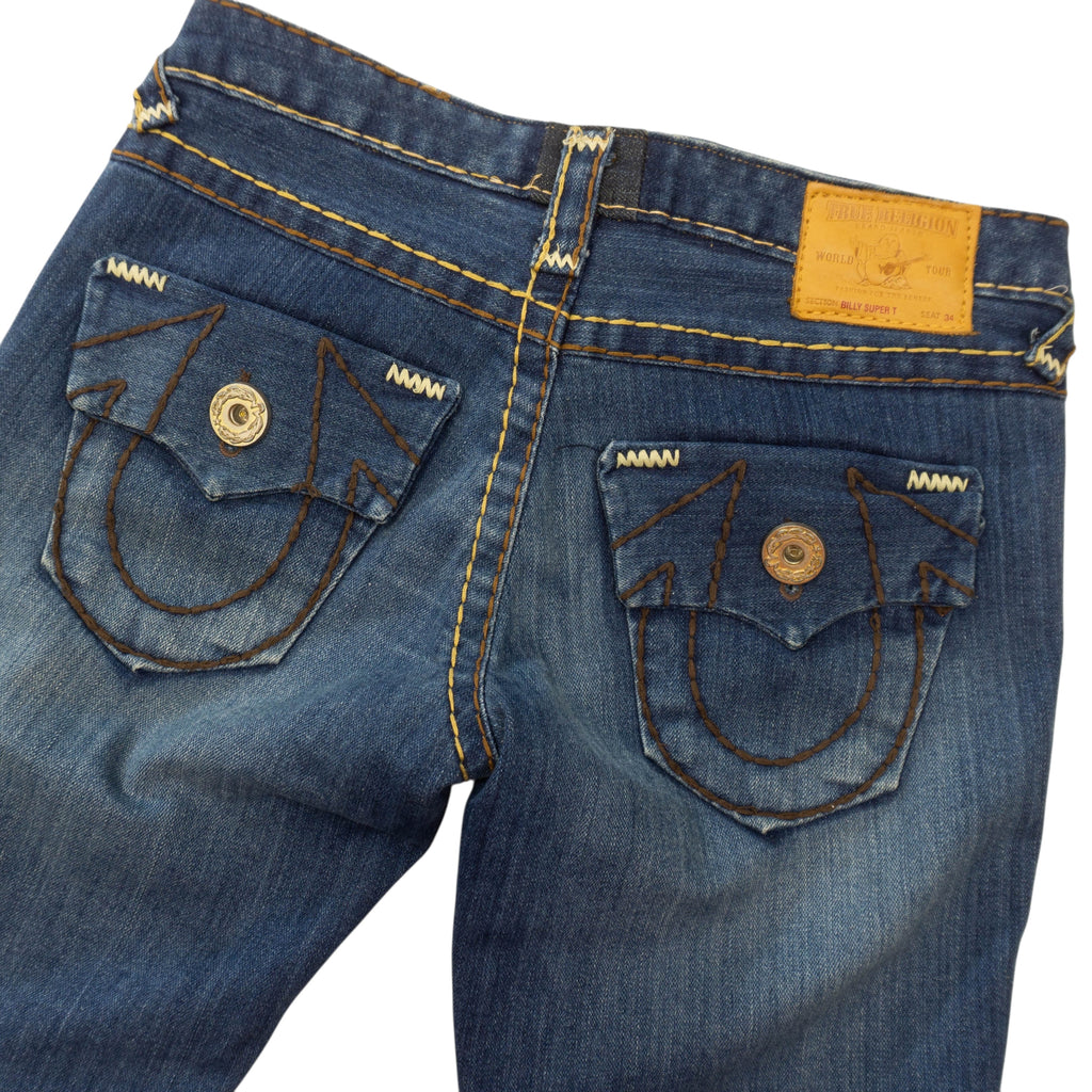 True Religion Разкроени Дънки