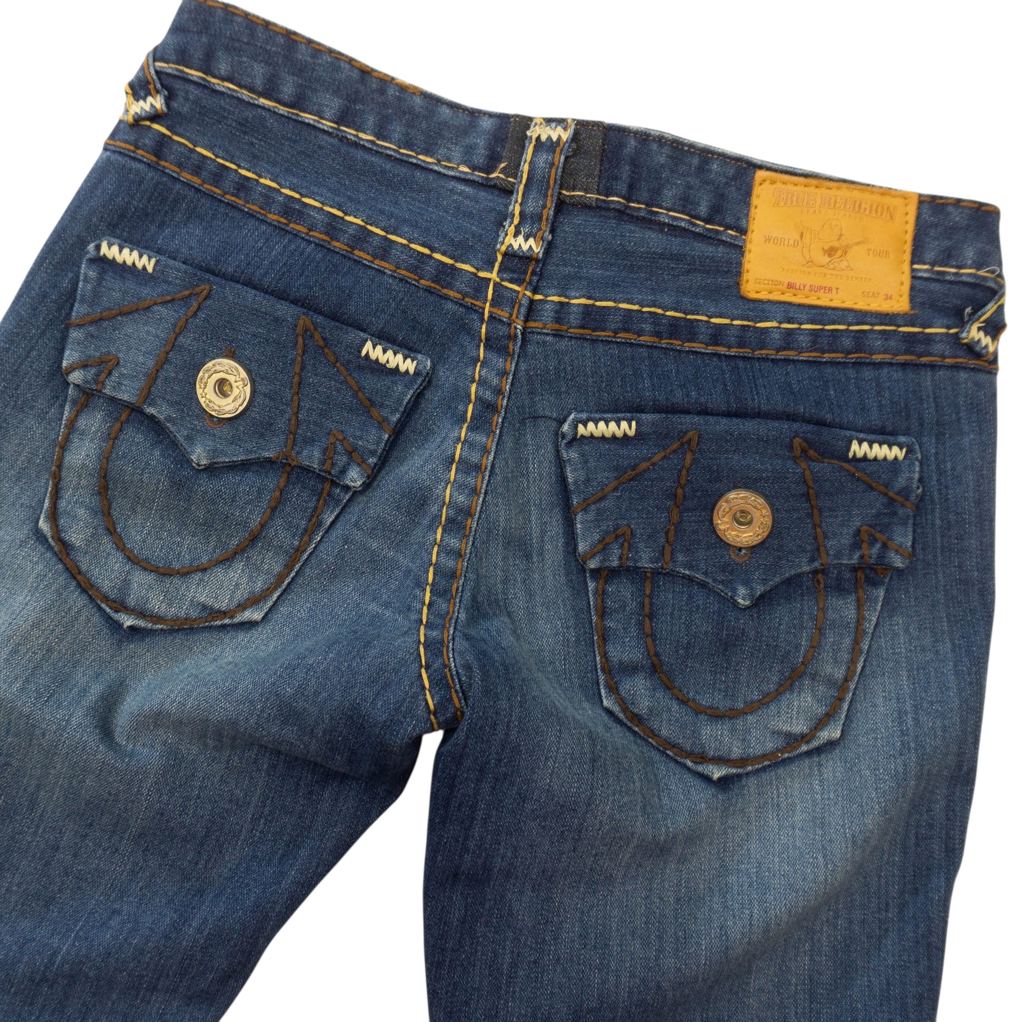 True Religion Разкроени Дънки