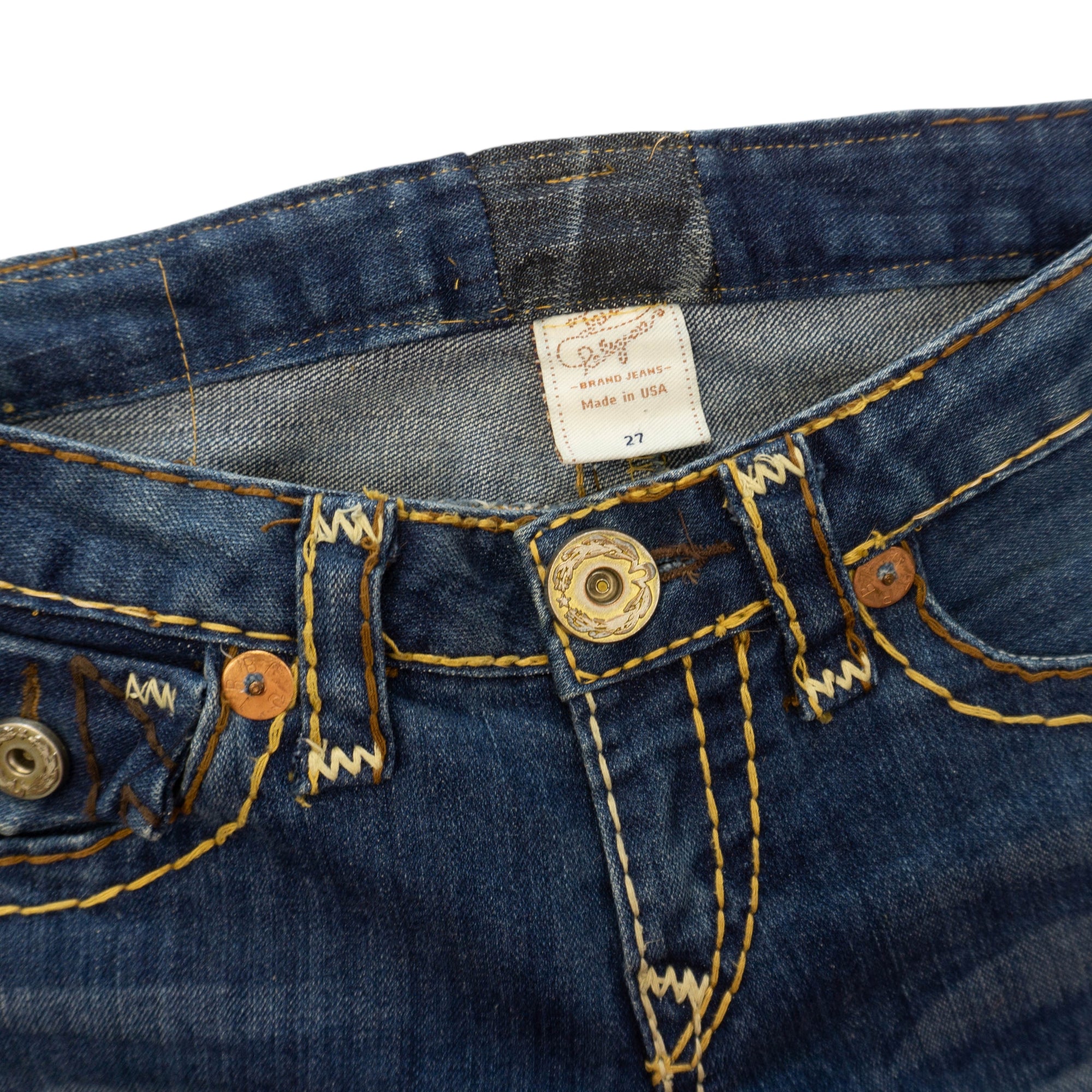 True Religion Разкроени Дънки