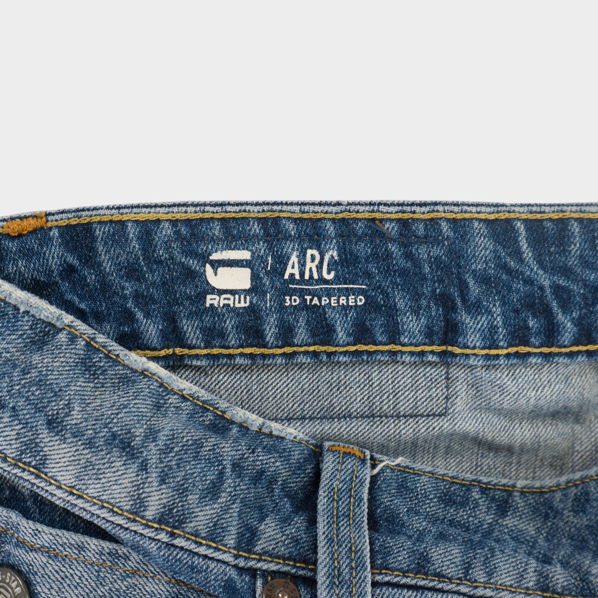 G-Star Raw ARC 3D Tapered Distressed Сини Дънки