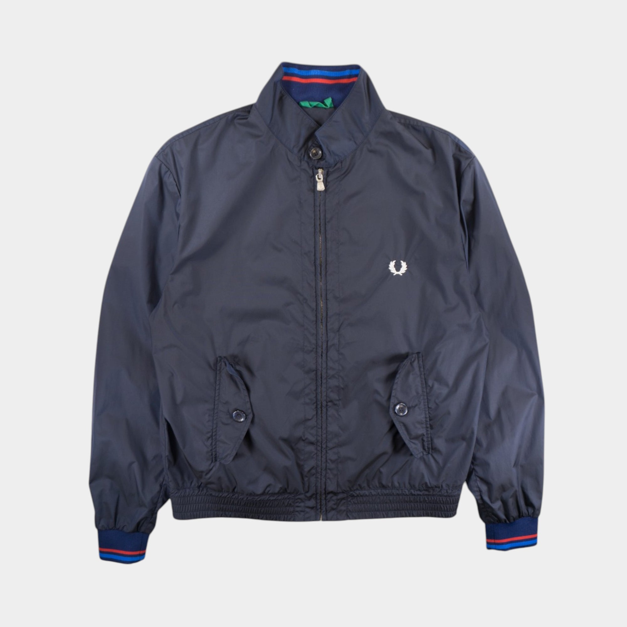Fred Perry Винтидж Тъмно Синьо Яке
