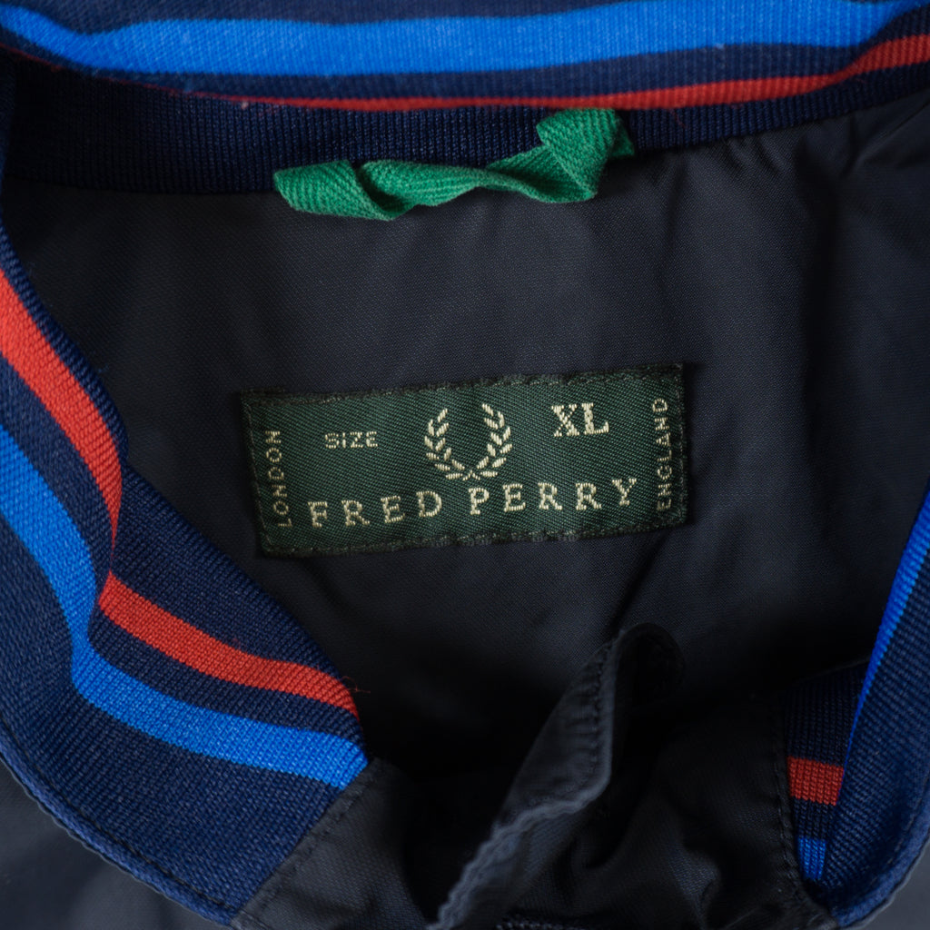Fred Perry Винтидж Тъмно Синьо Яке
