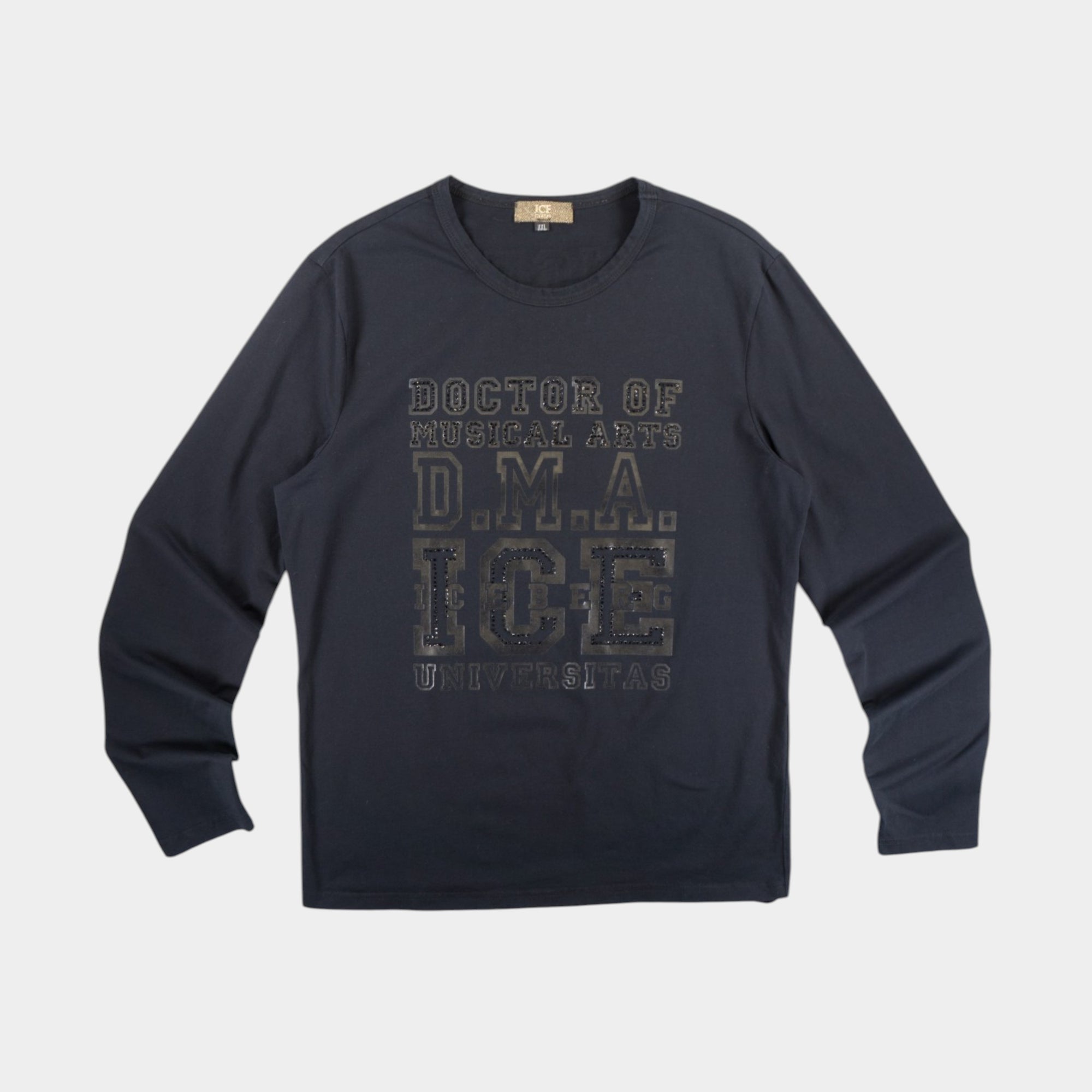Iceberg Винтидж Черна Блуза