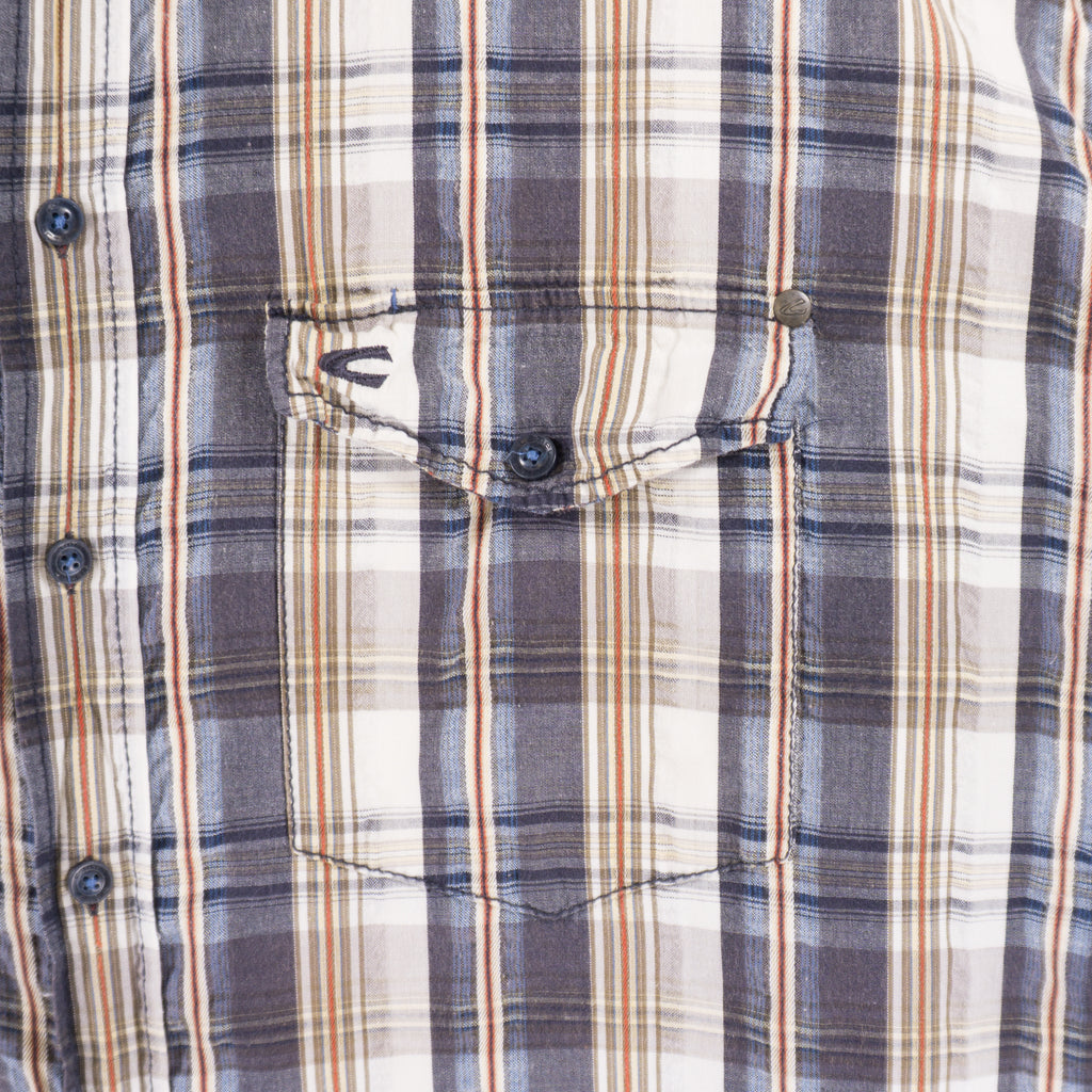 Camel Active Карирана Риза с Къс Ръкав