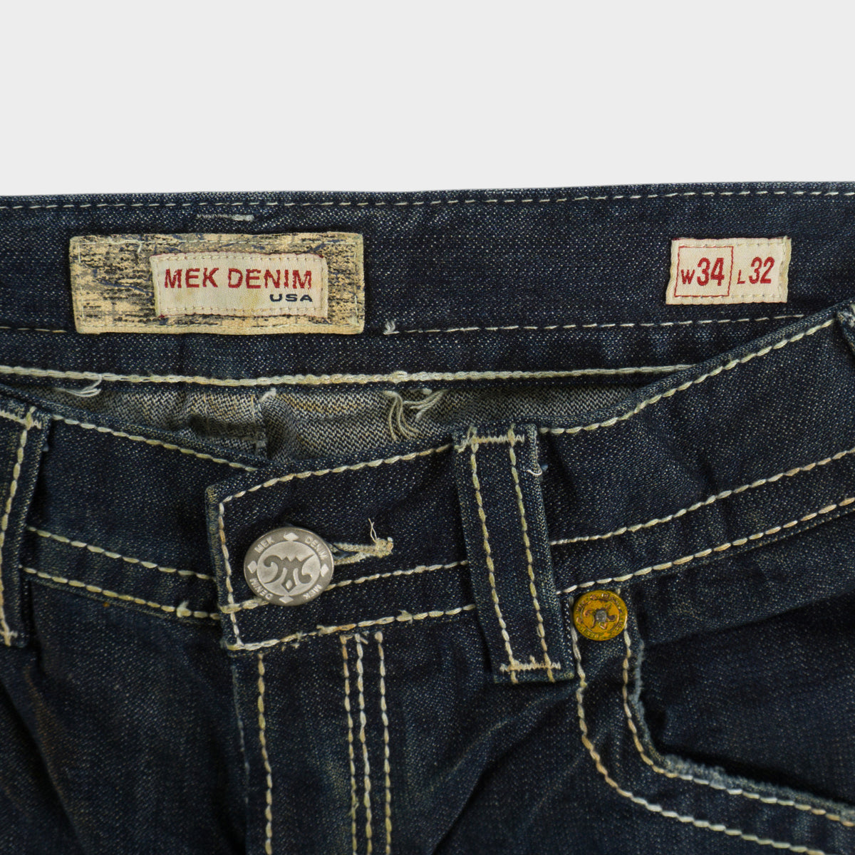 Mek Denim USA Сини Дънки