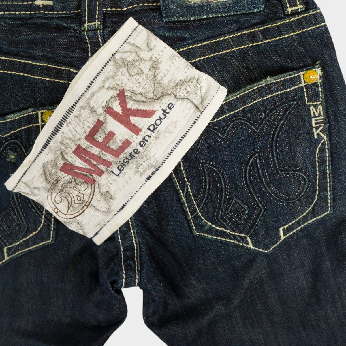 Mek Denim USA Сини Дънки