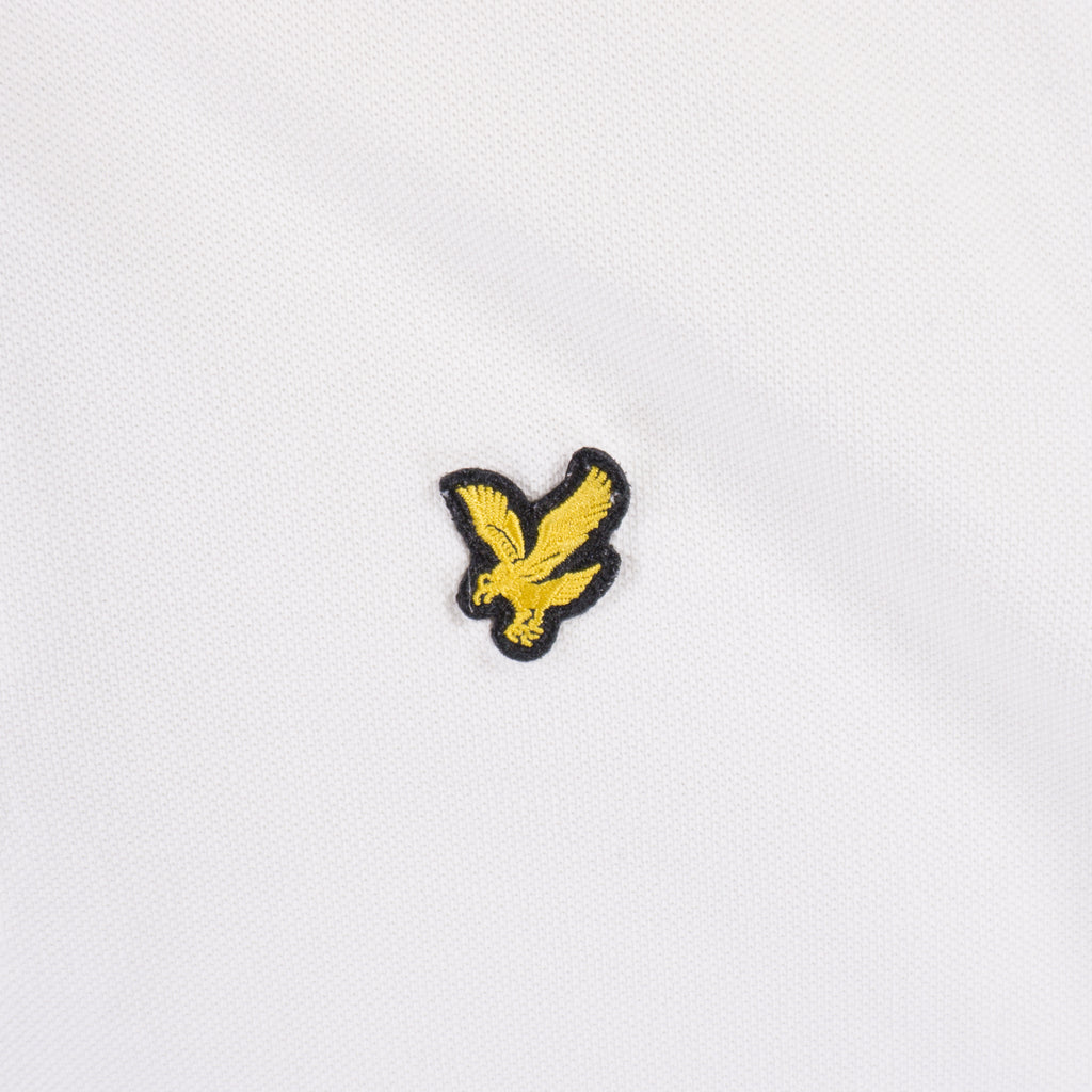 Lyle & Scott Бяла Тениска с Яка