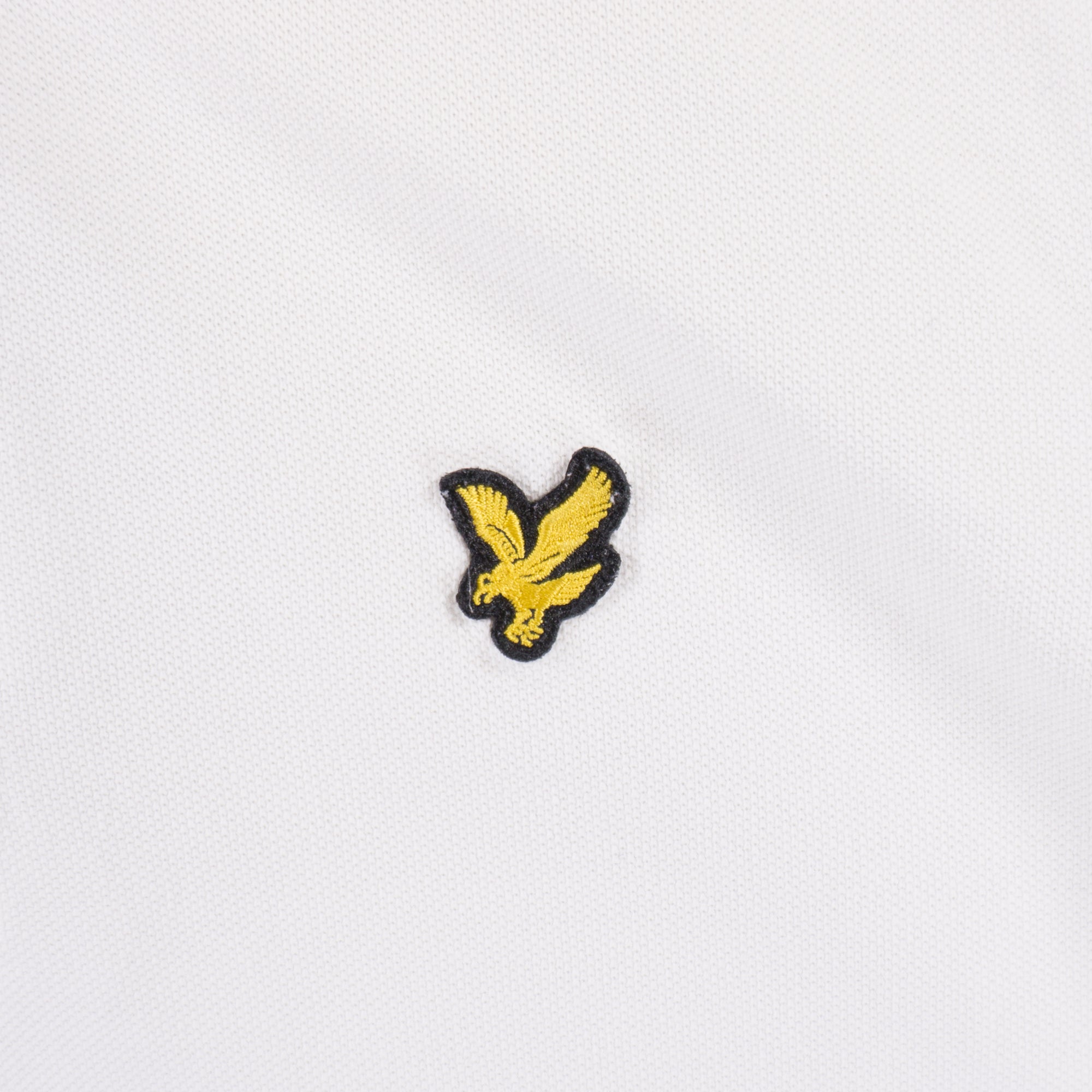 Lyle & Scott Бяла Тениска с Яка