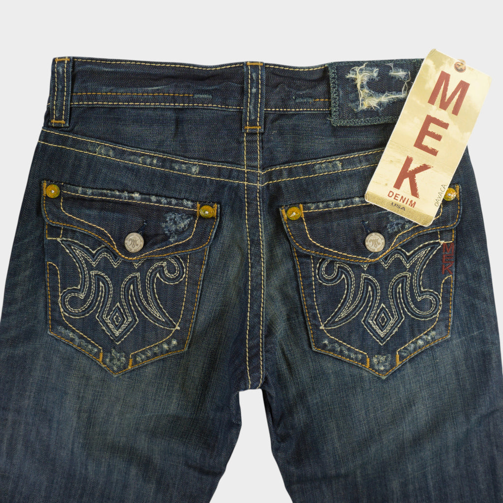 Mek Denim USA Oaxaca Boot Cut Сини Дънки