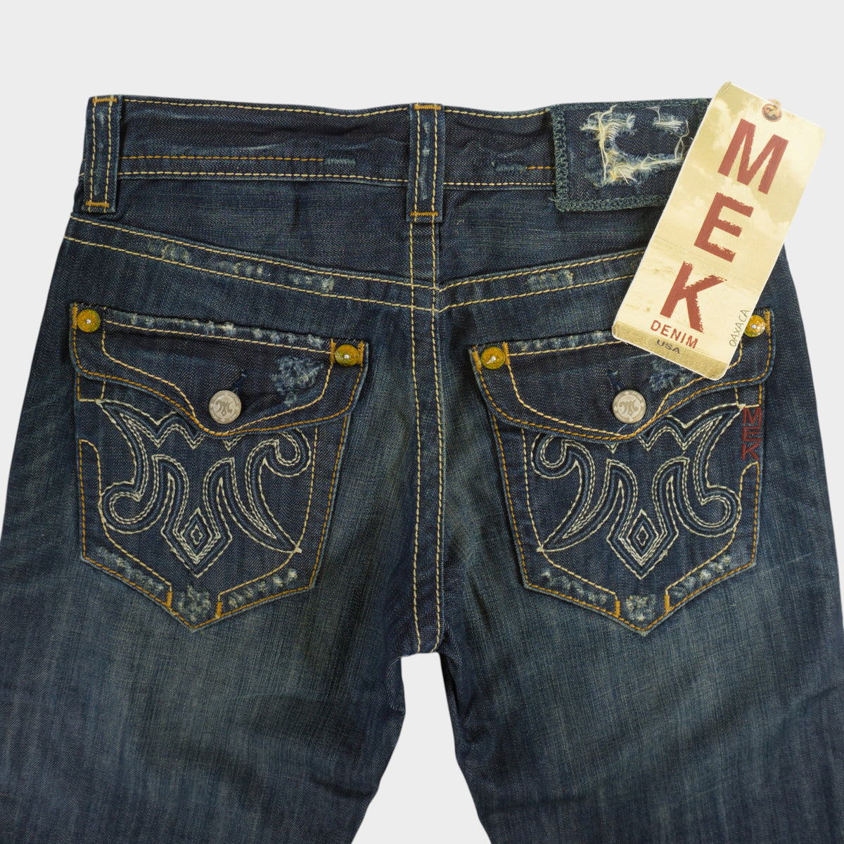 Mek Denim USA Oaxaca Boot Cut Сини Дънки
