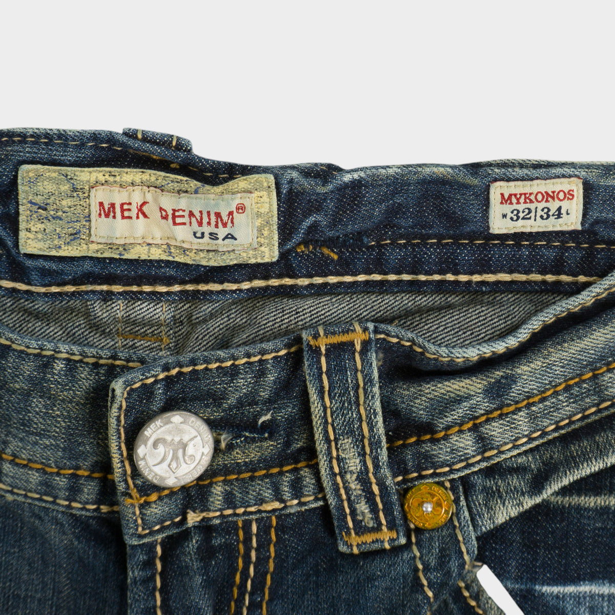 Mek Denim USA Mykonos Сини Дънки