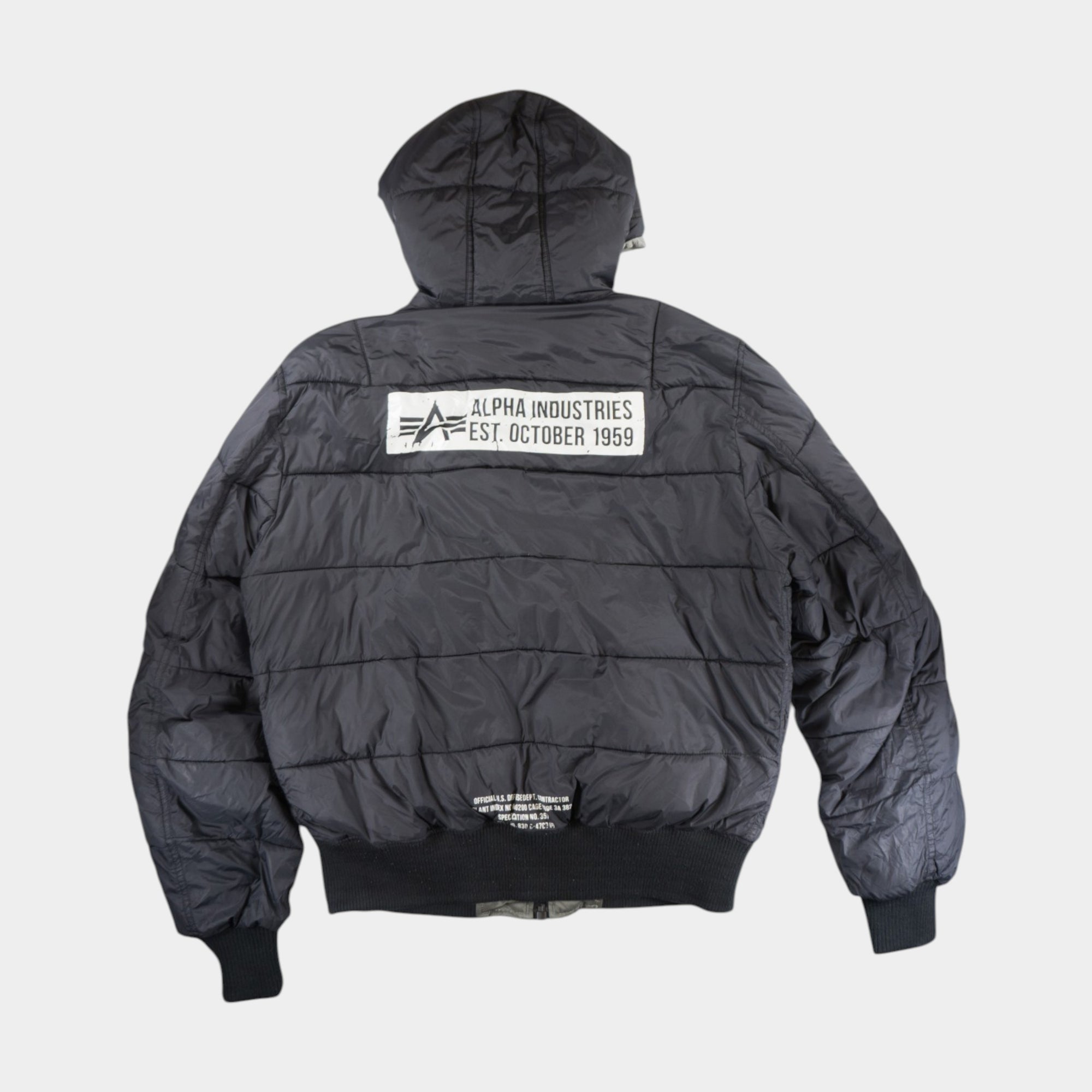 Alpha Industries Двулицво Бомбър Яке