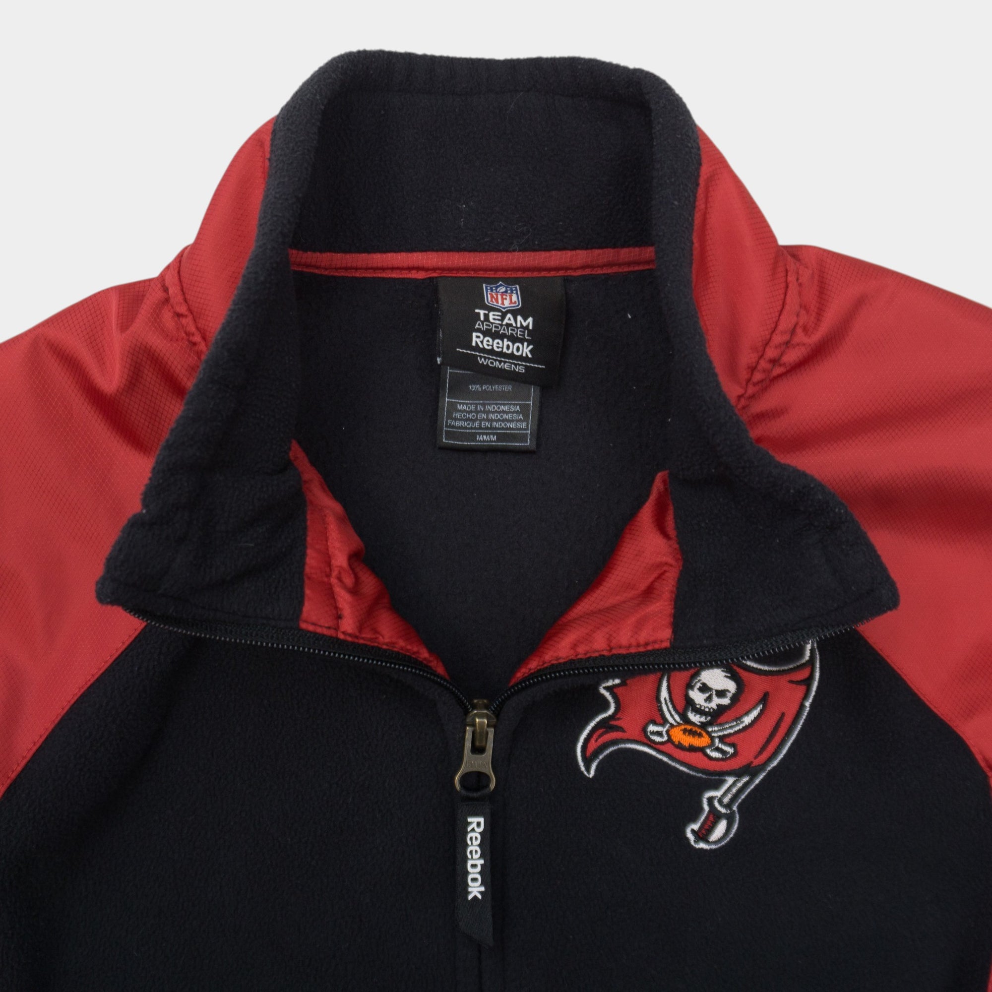 Reebok X NFL Tampa Bay Buccaneers Полар с Цип