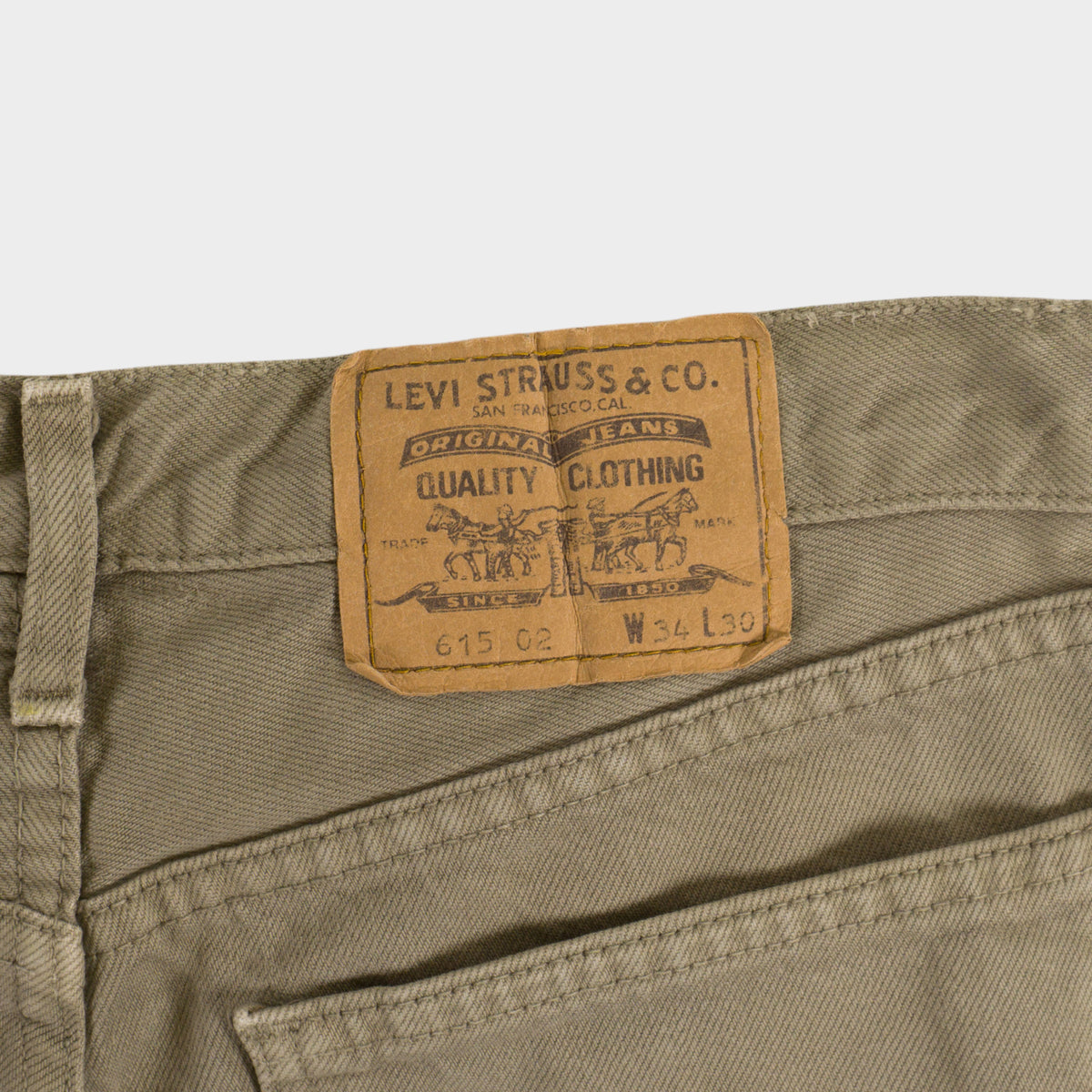 Levi’s 615 Винтидж 90-те Бежови Дънки