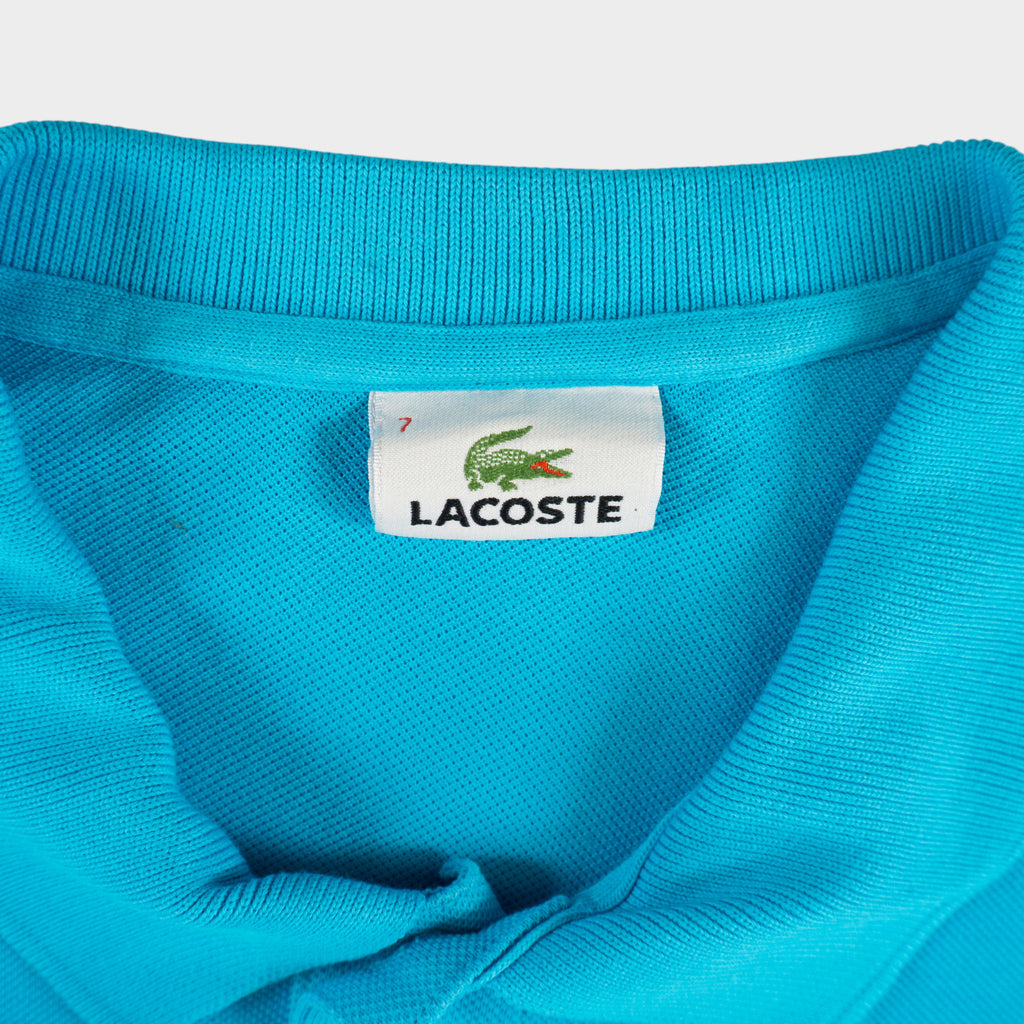 Lacoste Синя Тениска с Яка