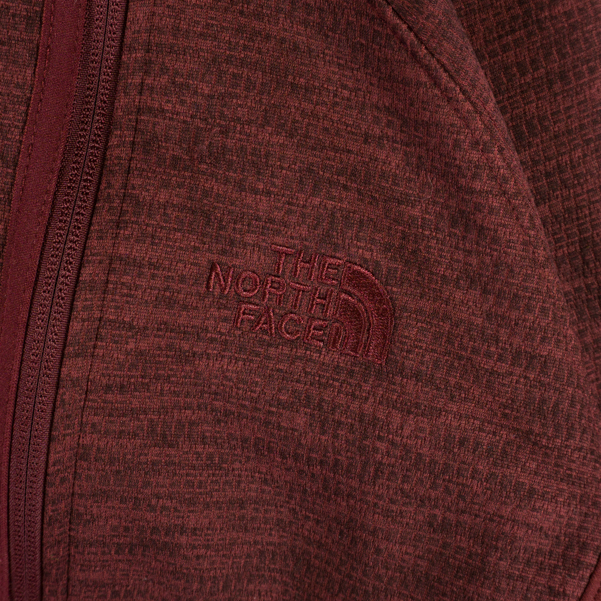 The North Face Червен Суичър с Цип