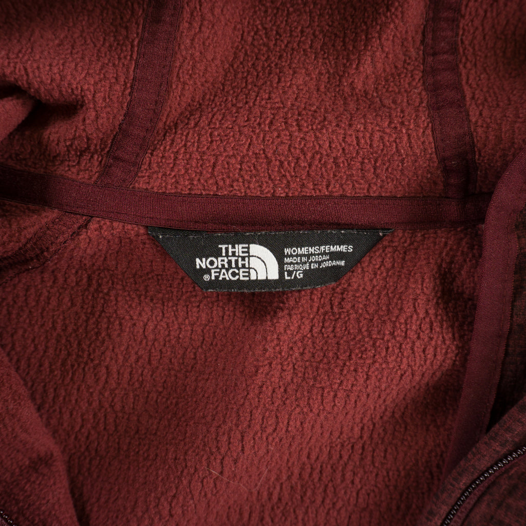 The North Face Червен Суичър с Цип