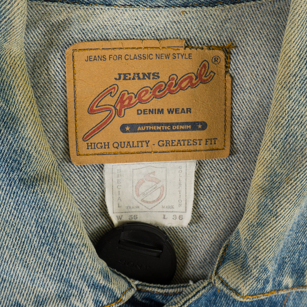 Jeans Special Винтидж 90-те Washed Дънково Яке