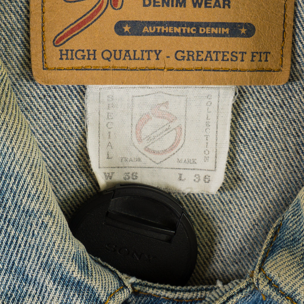 Jeans Special Винтидж 90-те Washed Дънково Яке