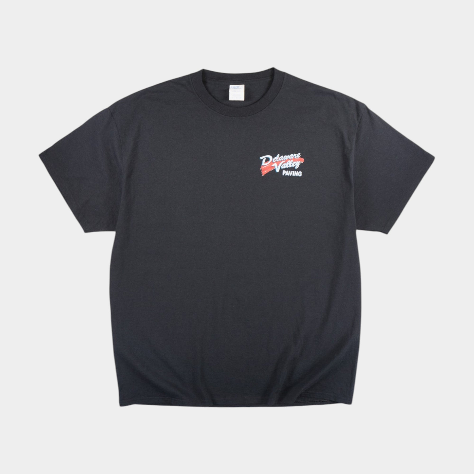 Port & Company Черна Тениска с Графика