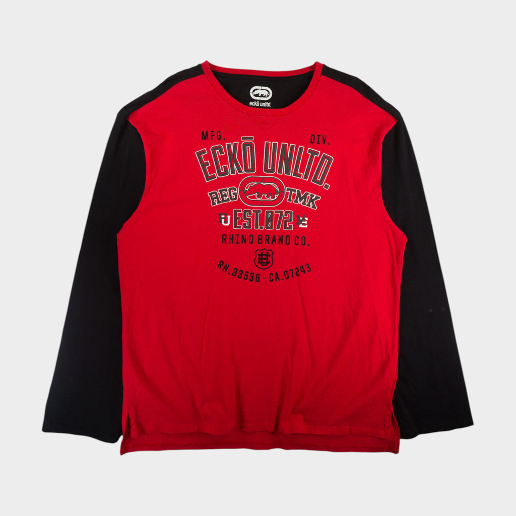 Ecko Unltd. Червена Блуза с Графика
