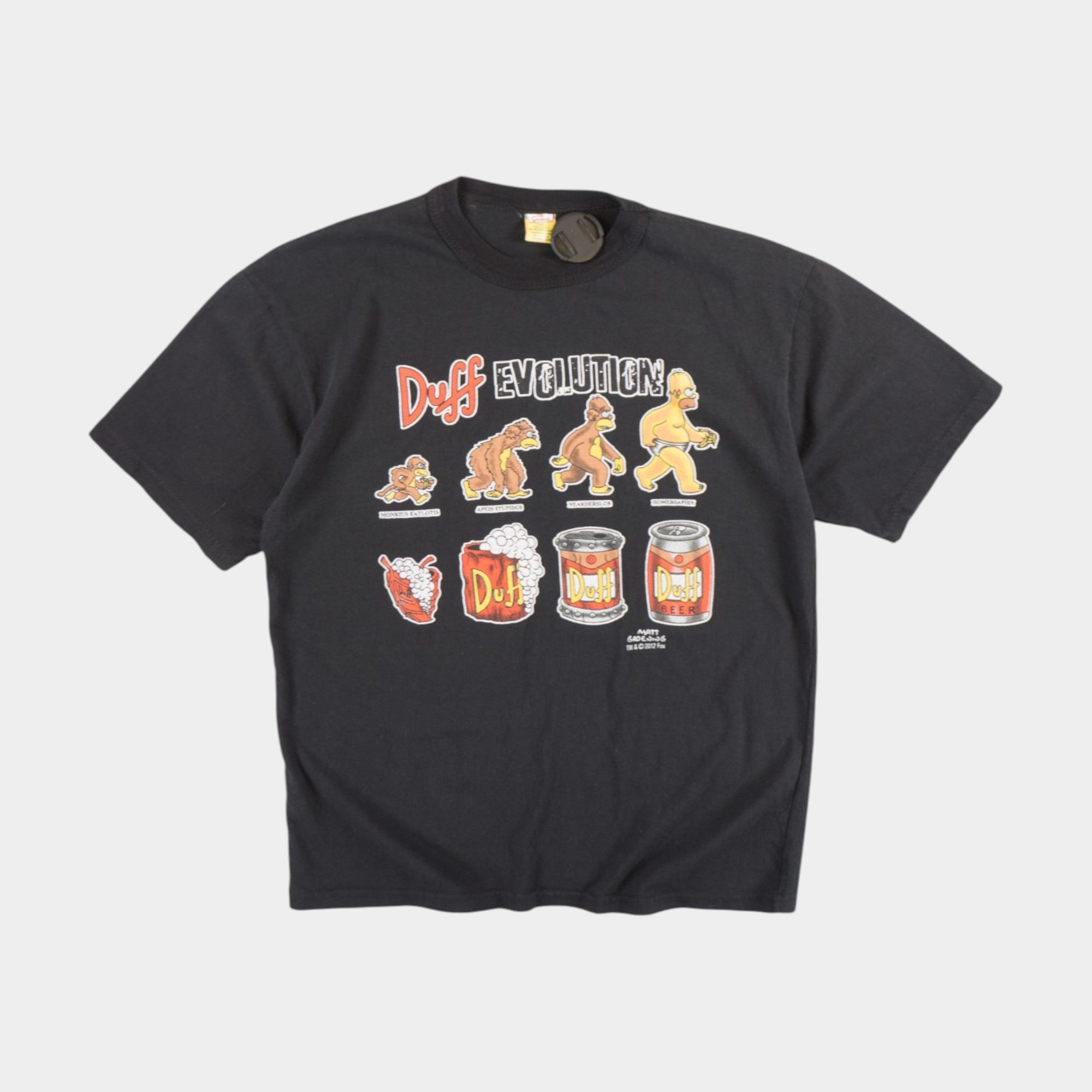 The Simpsons Черна Тениска с Графика