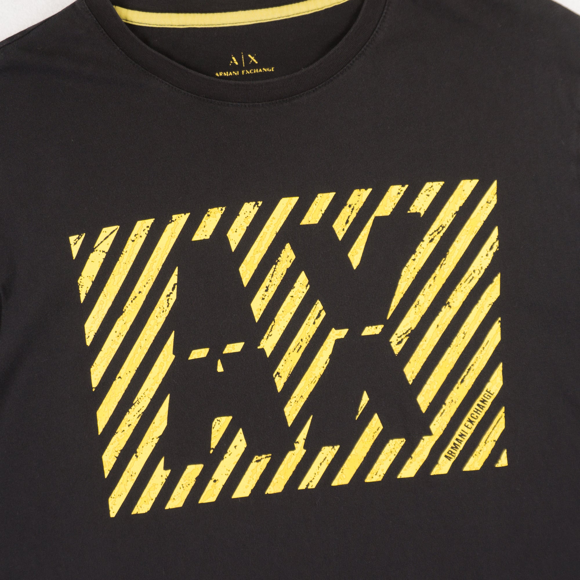 Armani Exchange Черна Тениска