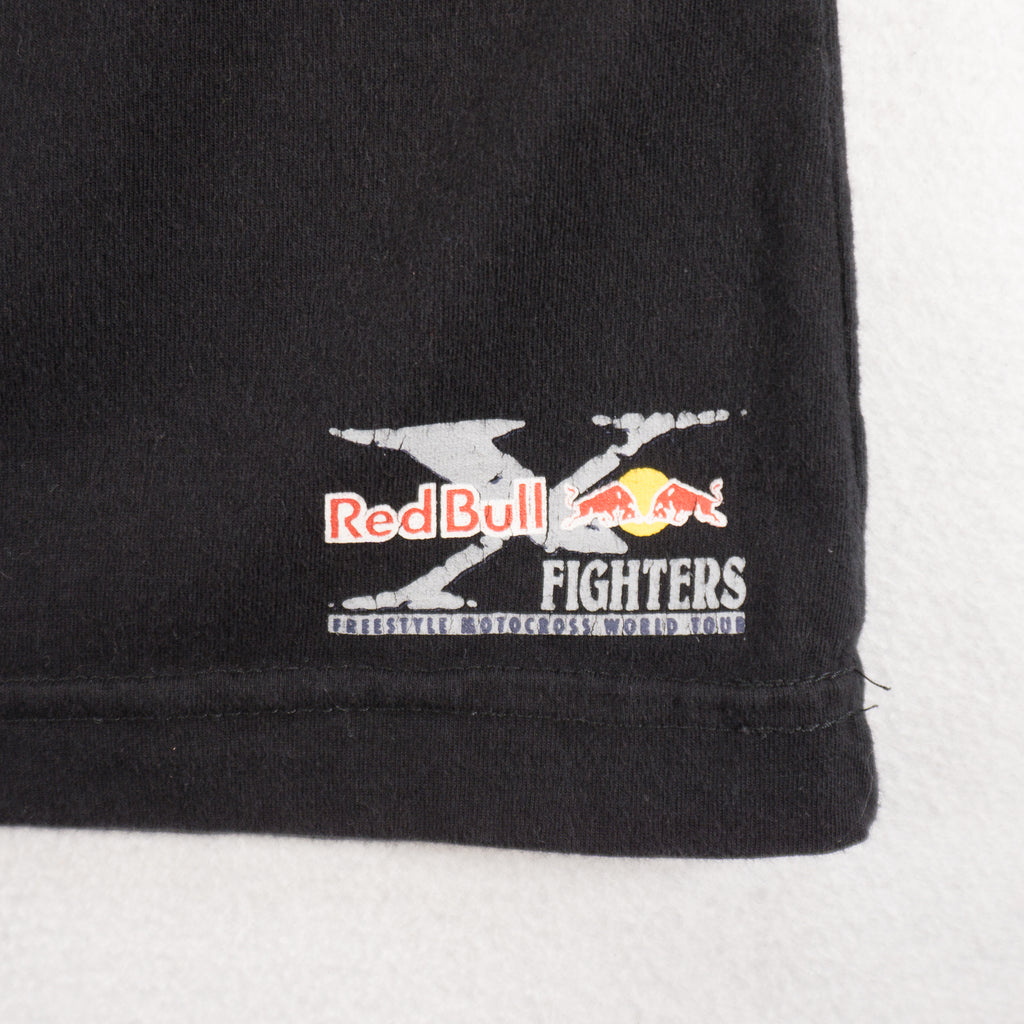Red Bull Fighters Черна Тениска с Графика