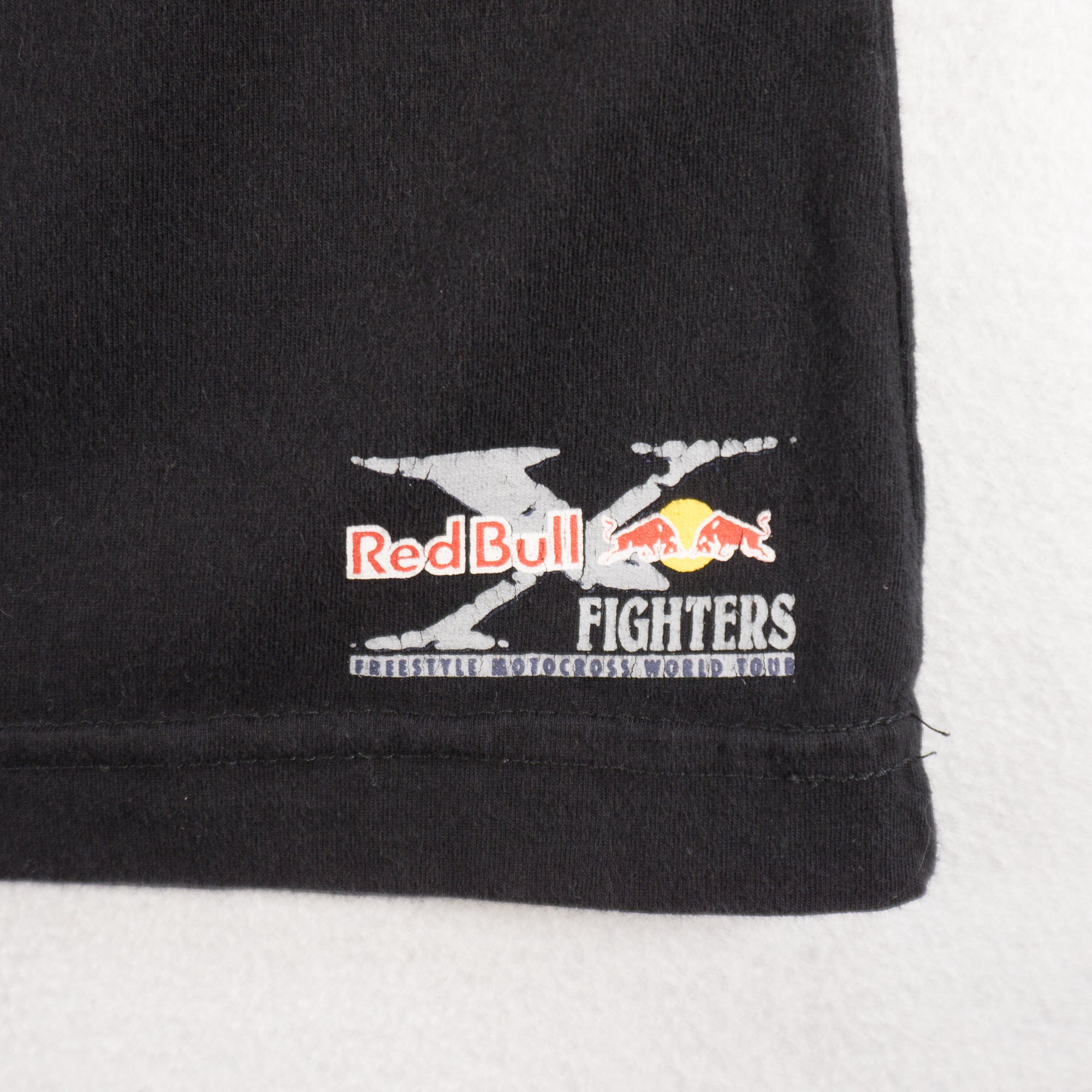 Red Bull Fighters Черна Тениска с Графика