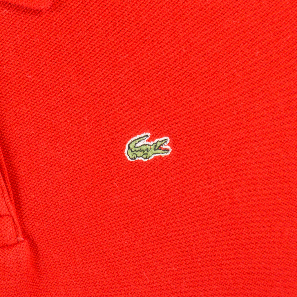 Lacoste Червена Тениска с Яка