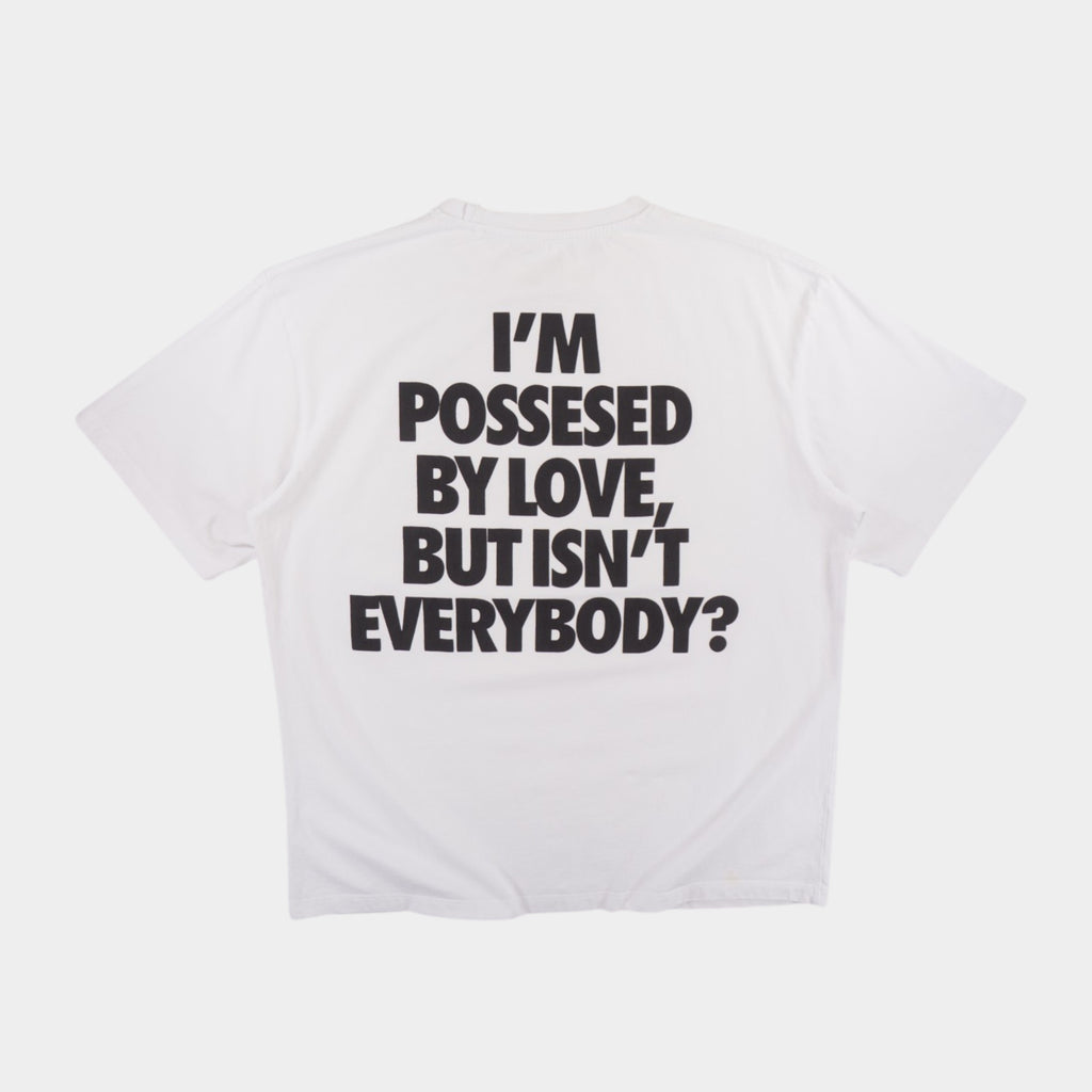Pull & Bear X Freddie Mercury Бяла Тениска с Графика