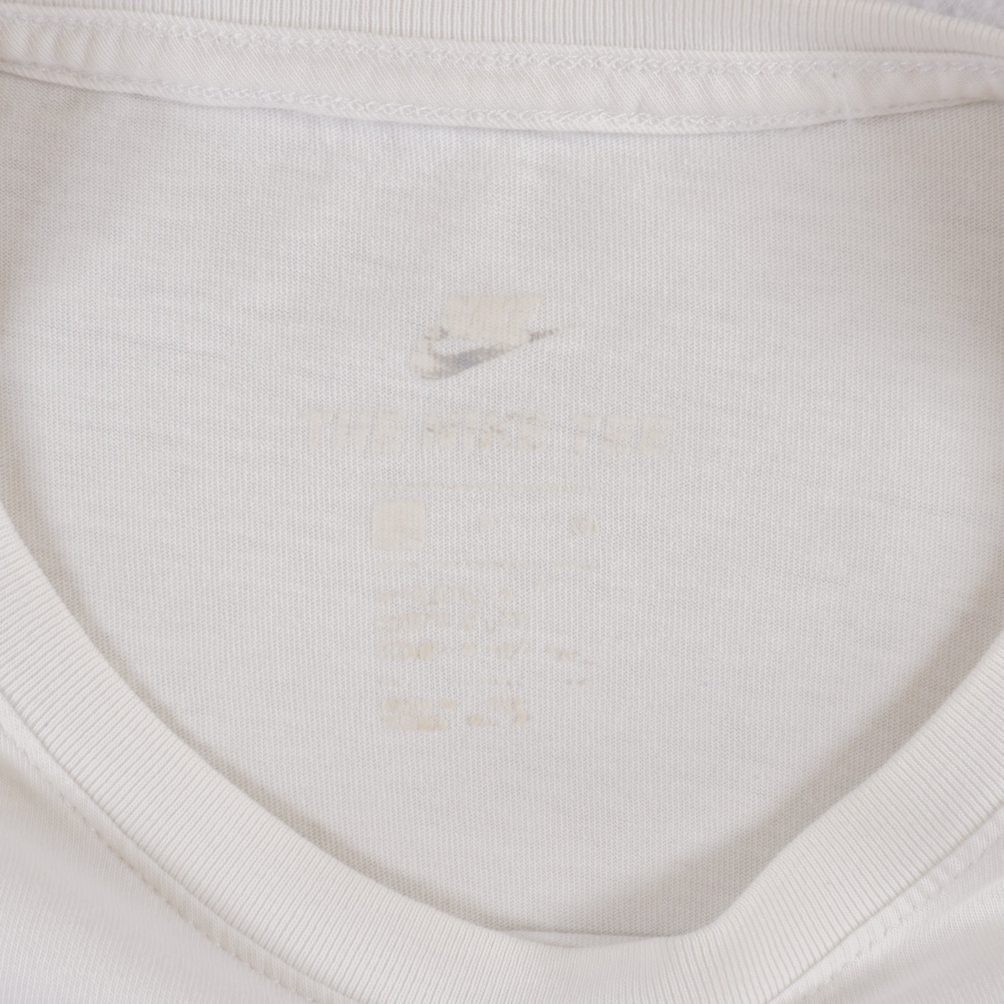 Nike Бяла Тениска