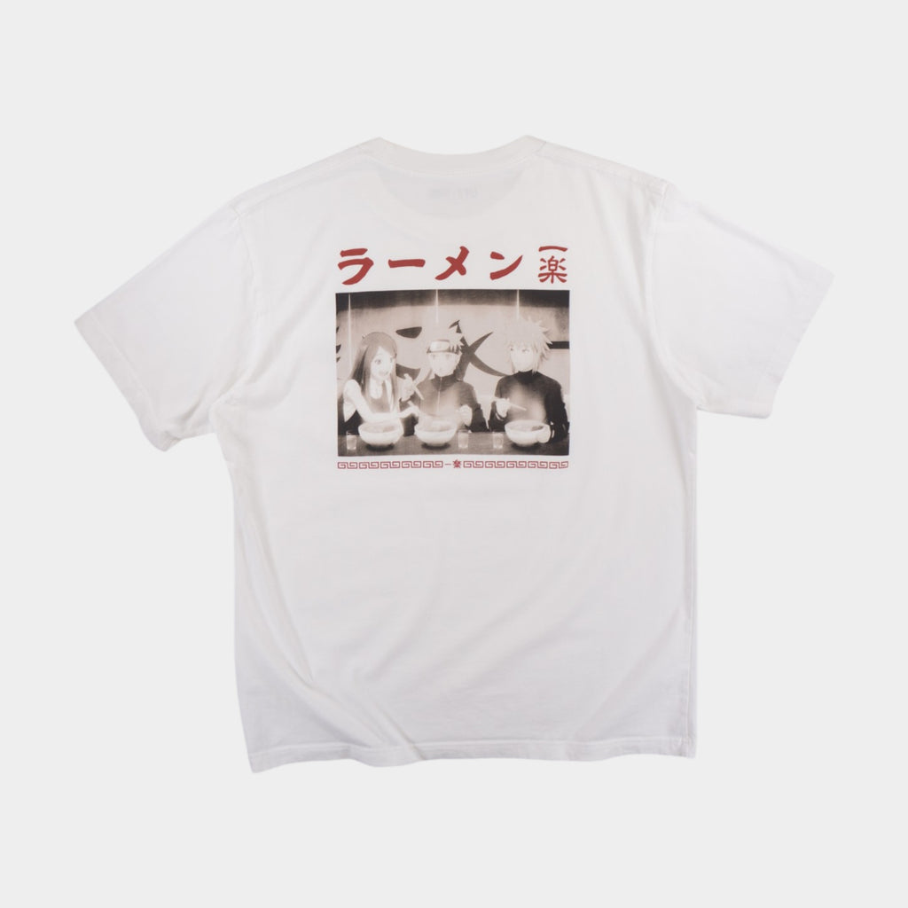 Uniqlo X Naruto Бяла Тениска с Графика