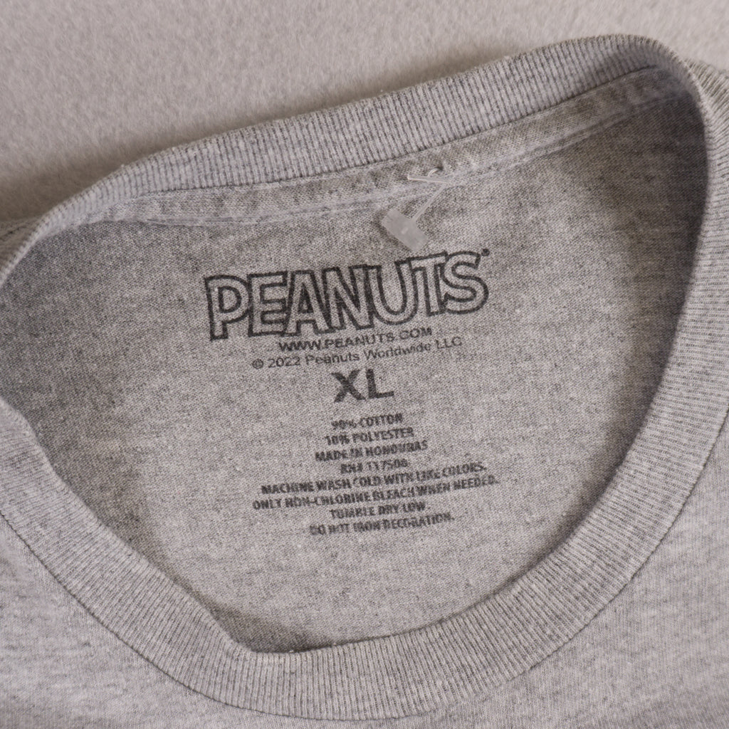 Peanuts Сива Тениска с Графика