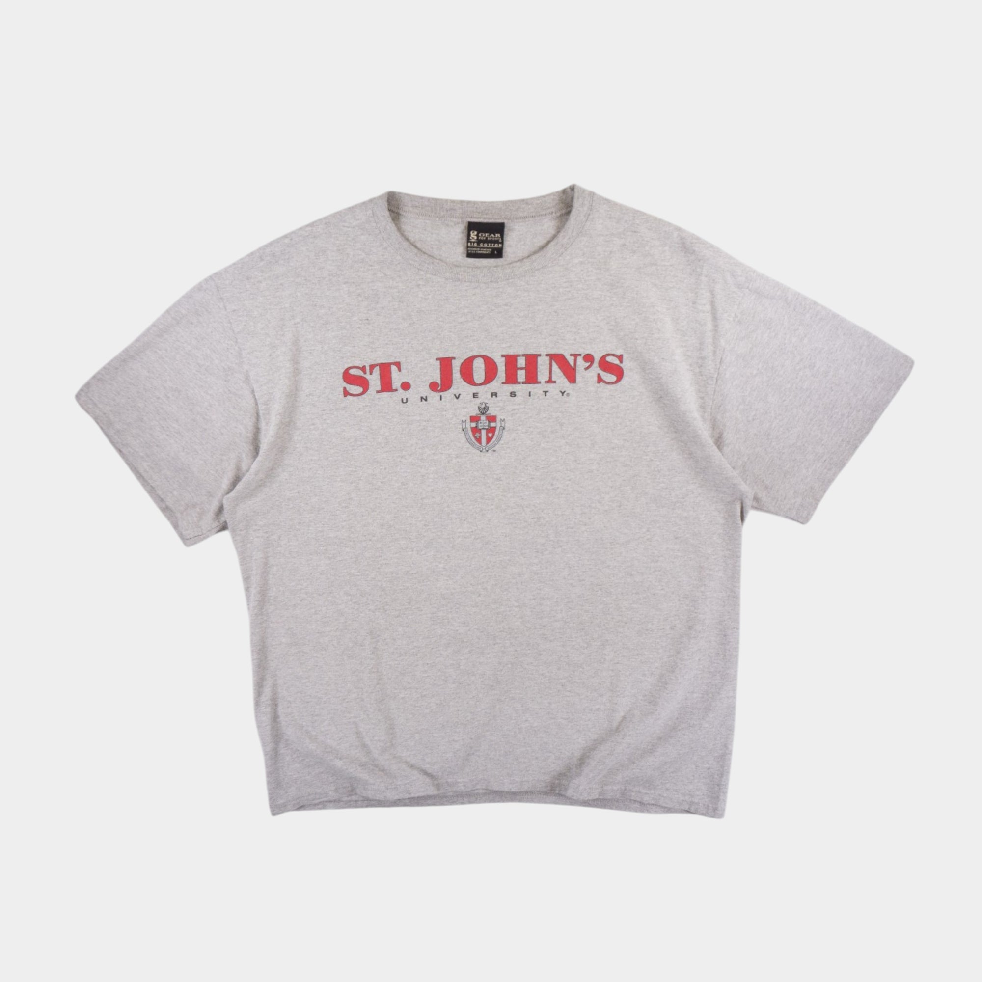 St. John's University Винтидж Сива Тениска