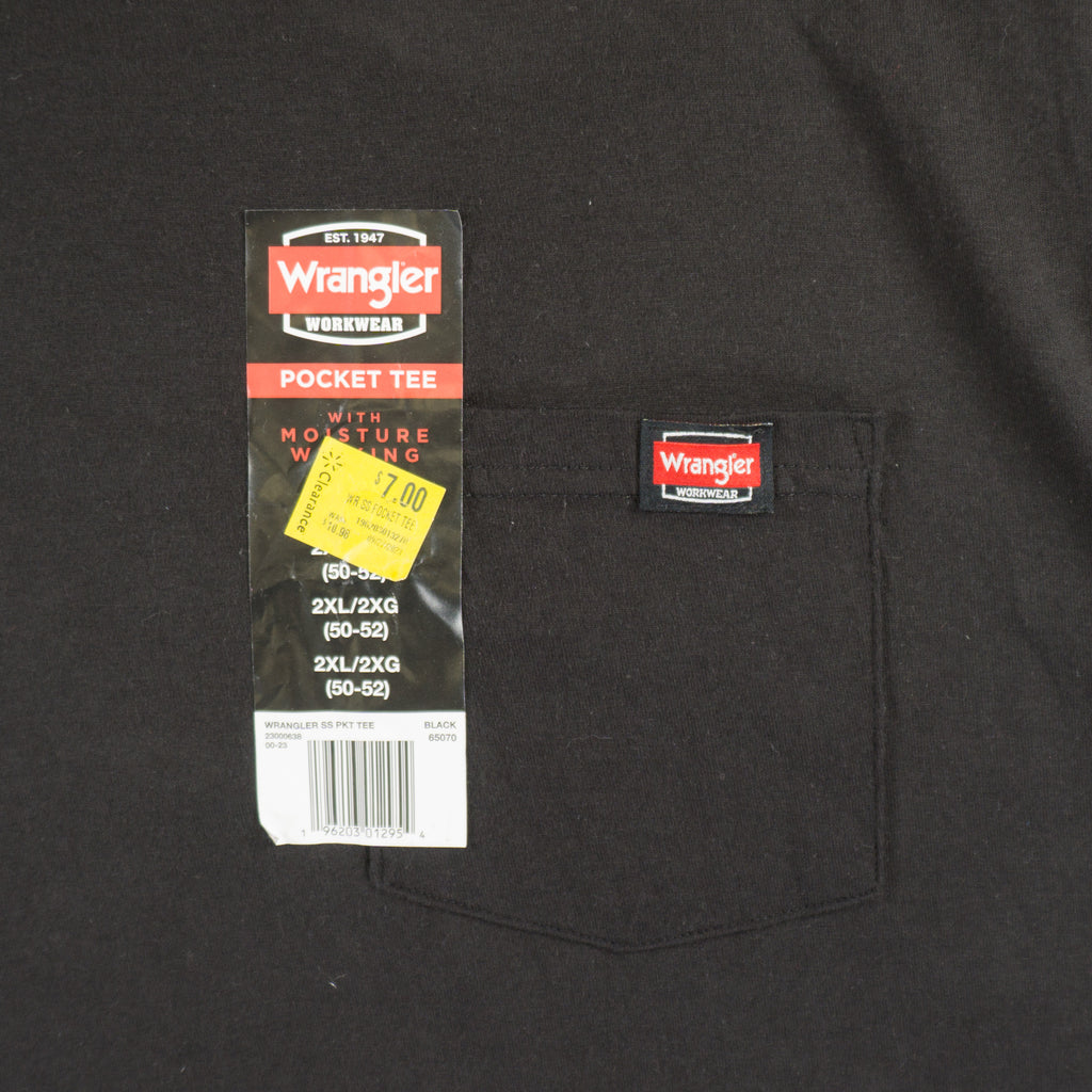 Wrangler Черна Тениска