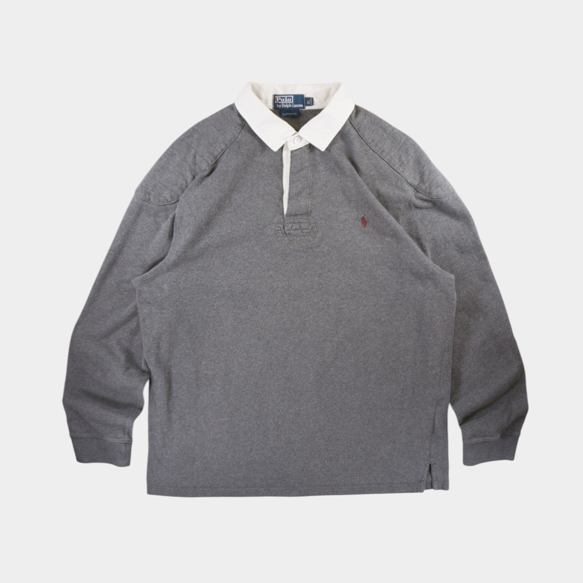 Polo Ralph Lauren Винтидж Сива Блуза с Яка