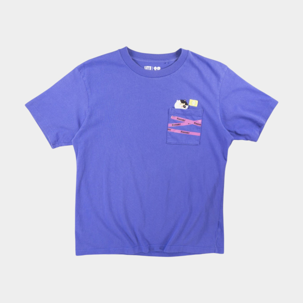 Uniqlo X Nintendo Лилава Тениска