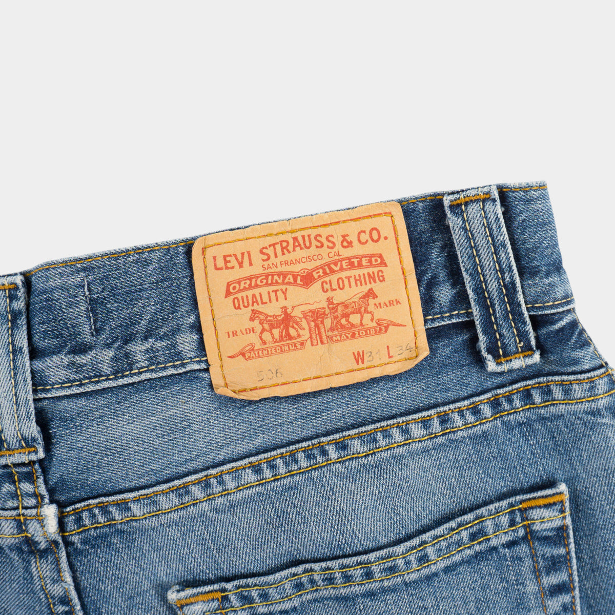 Levi’s 506 Standard Сини Дънки