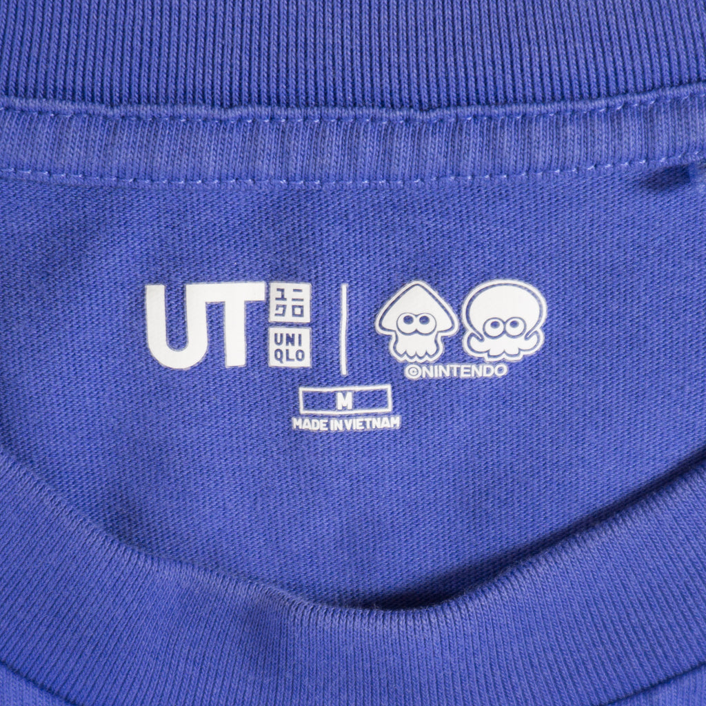 Uniqlo X Nintendo Лилава Тениска