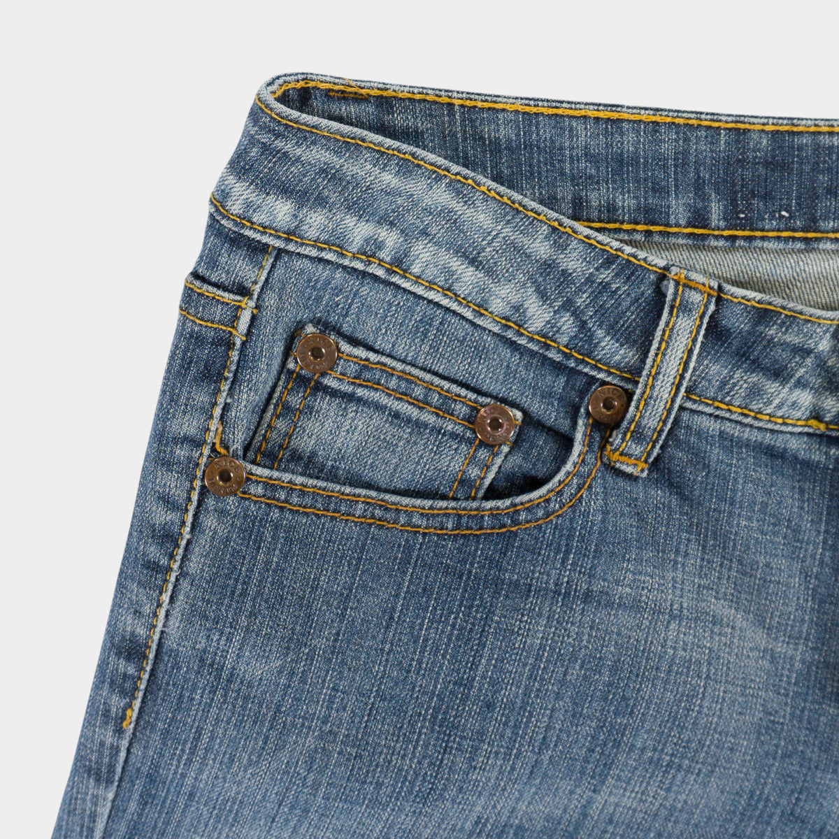 Nice Denim Винтидж 2000-те Бродирани Сини Дънки