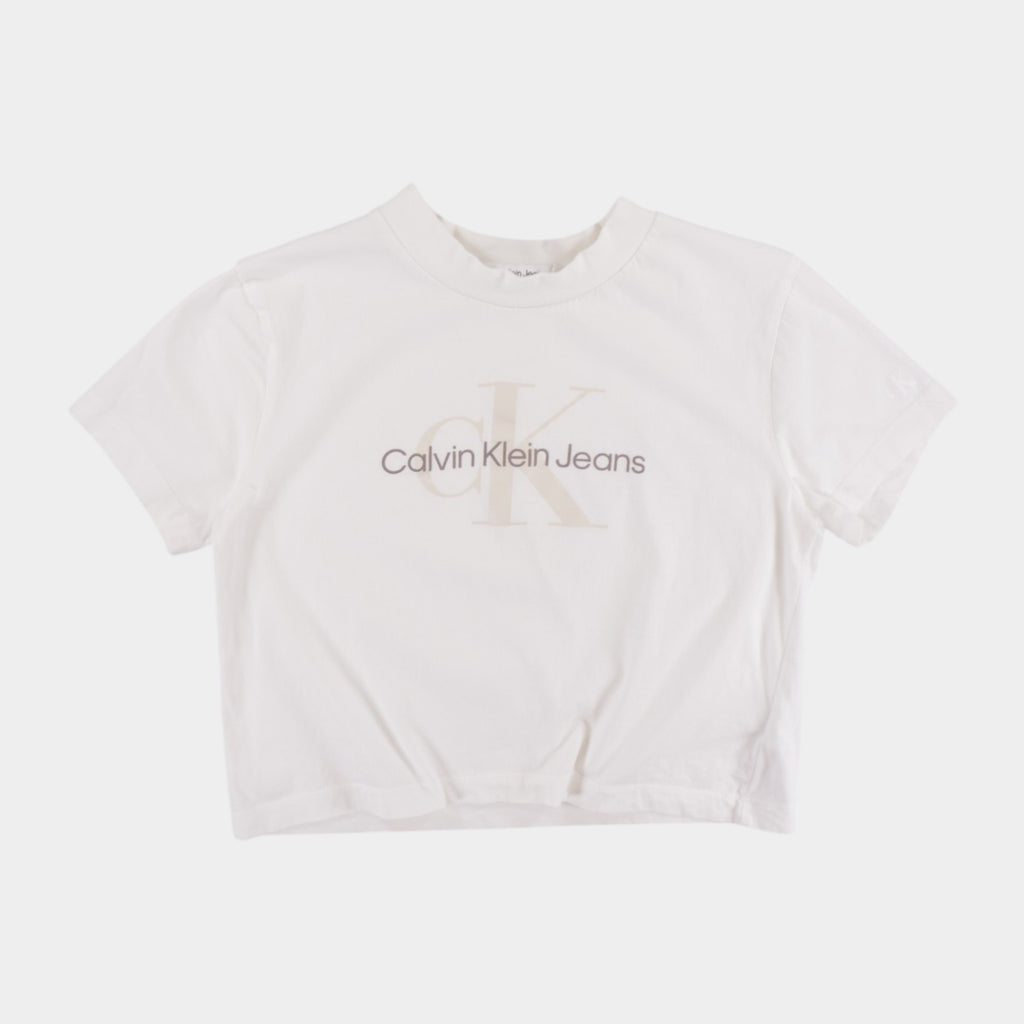 Calvin Klein Бяла Тениска