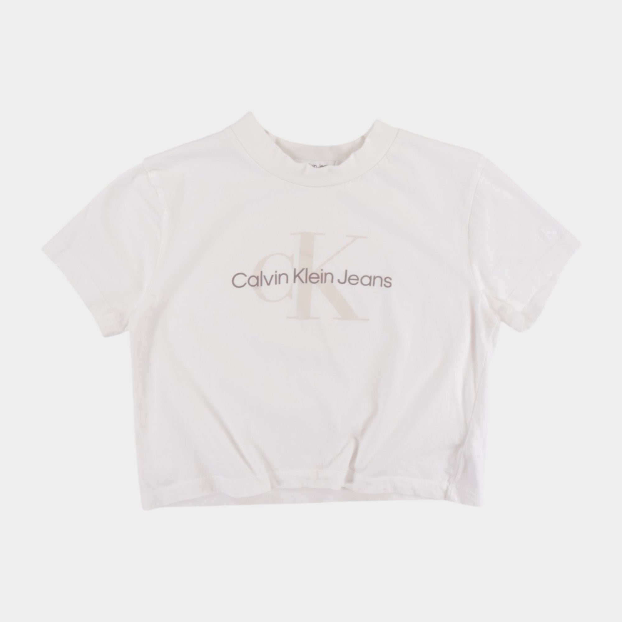 Calvin Klein Бяла Тениска