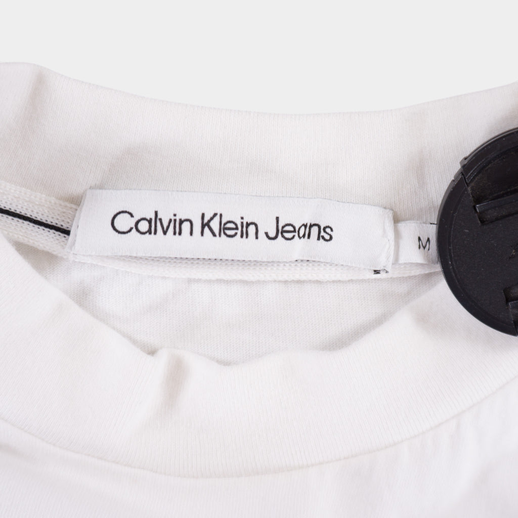 Calvin Klein Бяла Тениска