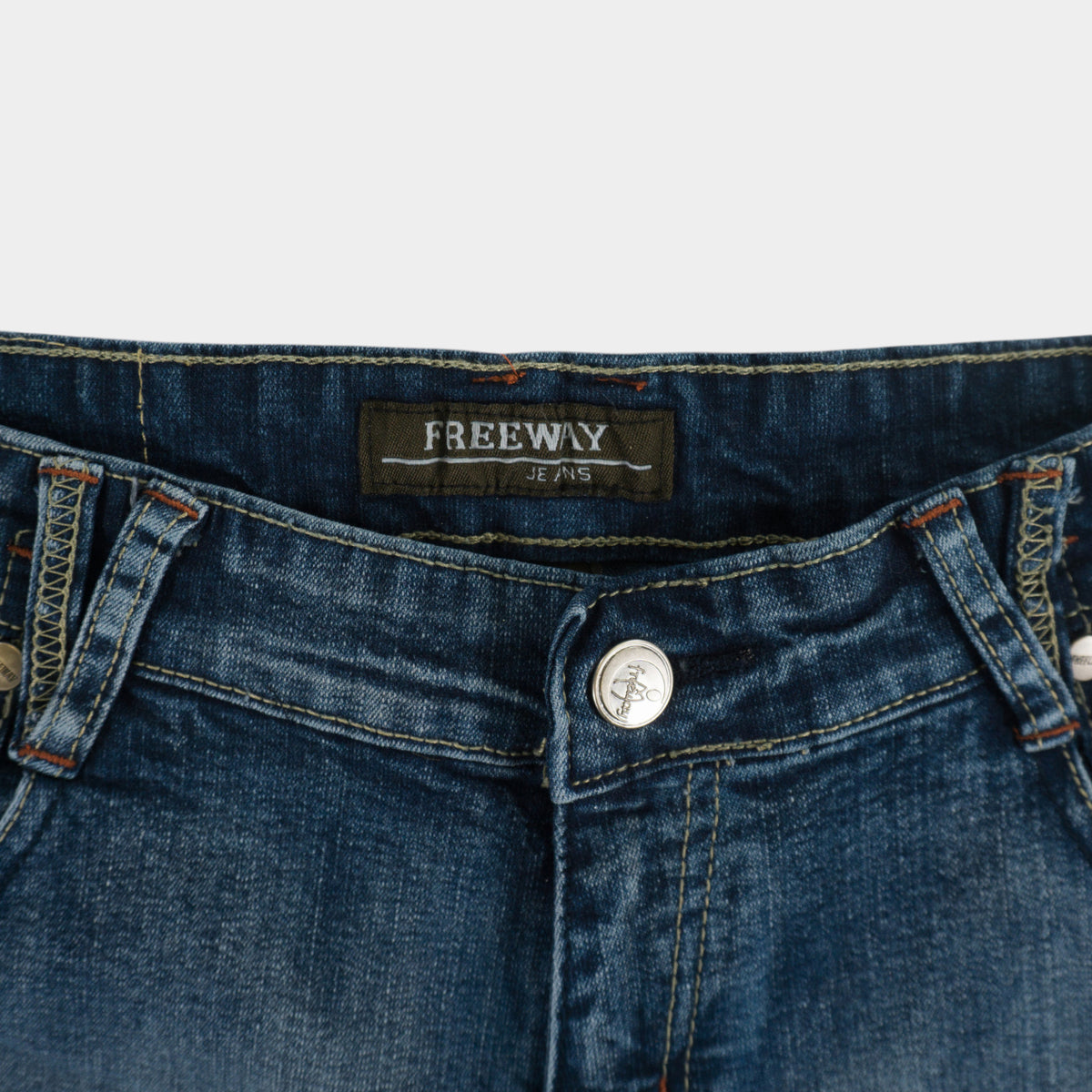 Freeway Jeans Винтидж 2000-те Сини Дънки