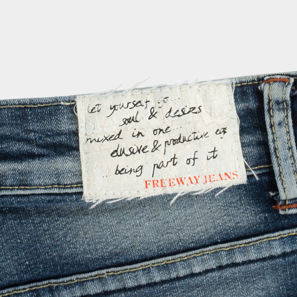 Freeway Jeans Винтидж 2000-те Сини Дънки