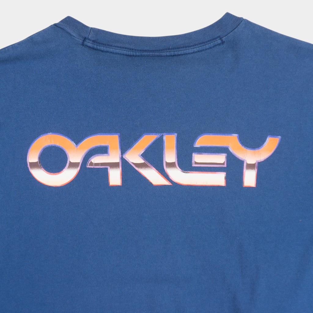 Oakley Синя Тениска
