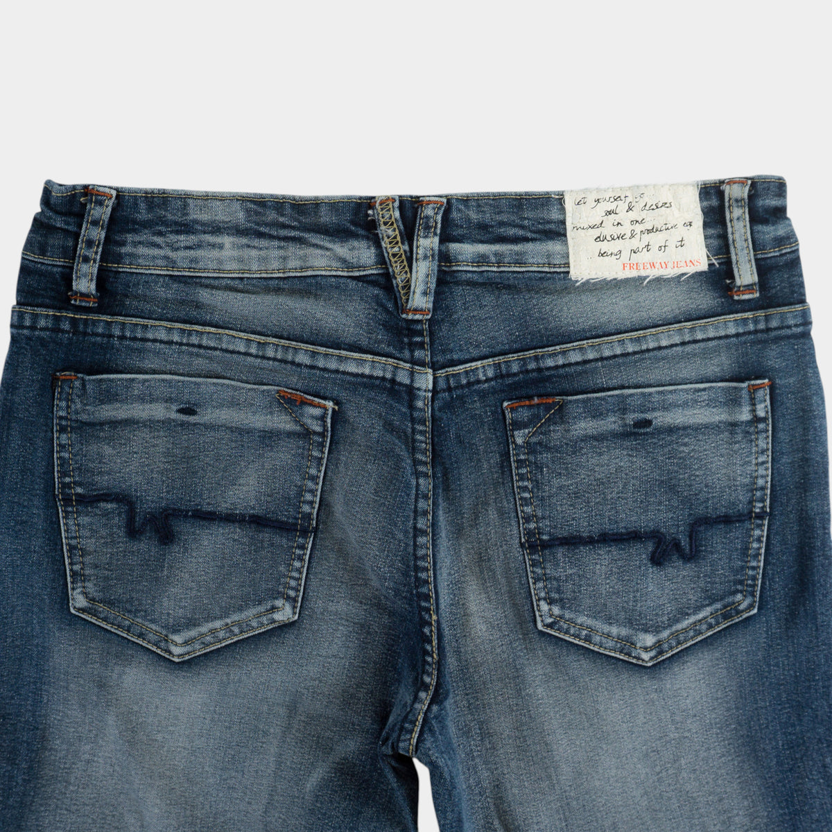 Freeway Jeans Винтидж 2000-те Сини Дънки