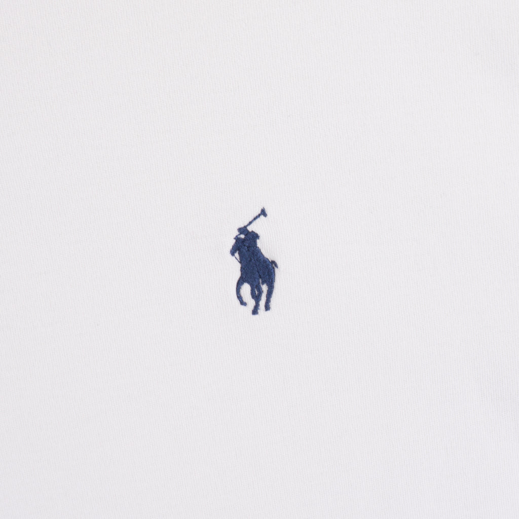 Polo Ralph Lauren Винтидж Бяла Тениска с Яка